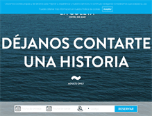 Tablet Screenshot of lagoletahoteldemar.com